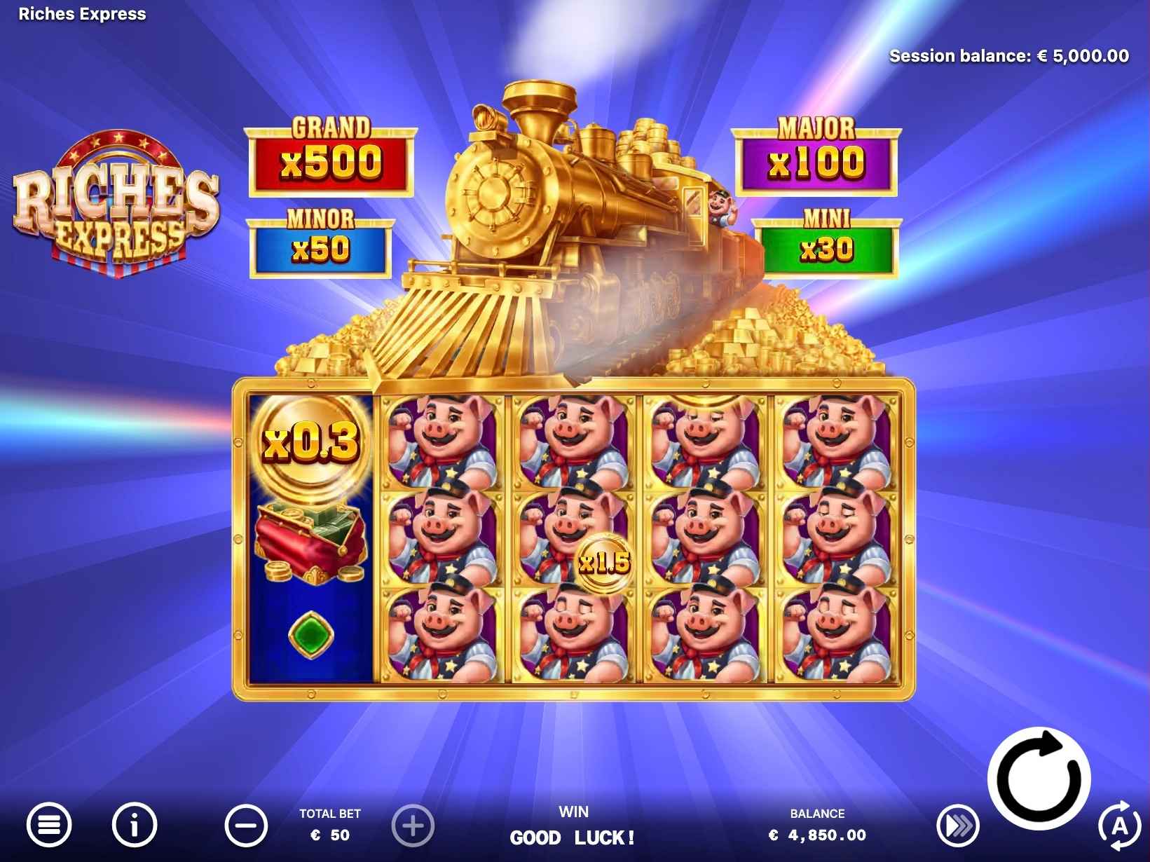 Riches Express von Ela Games 2026